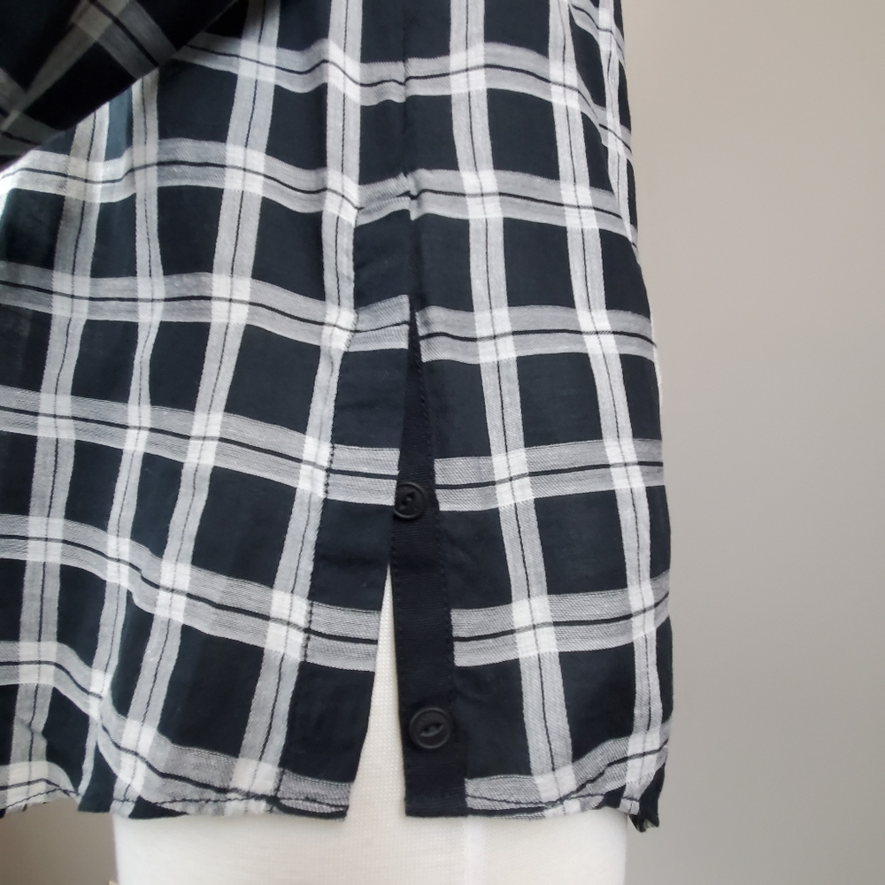 RAG & BONE JEAN Plaid Top (S/P) - Picture 3 of 6